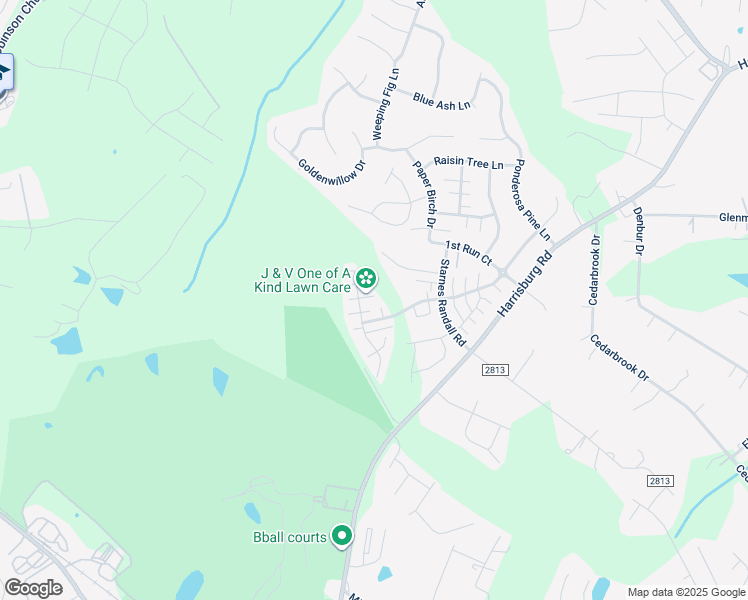 map of restaurants, bars, coffee shops, grocery stores, and more near 13514 Tartarian Court in Charlotte