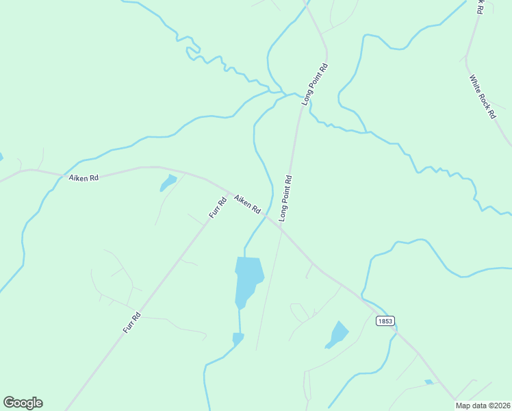 map of restaurants, bars, coffee shops, grocery stores, and more near 992-1064 Aiken Road in Vass