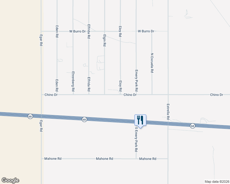 map of restaurants, bars, coffee shops, grocery stores, and more near 7675 Chino Drive in Golden Valley