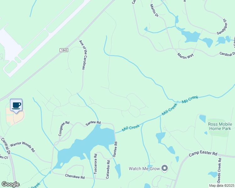 map of restaurants, bars, coffee shops, grocery stores, and more near 740 Avenue of the Carolinas in Carthage