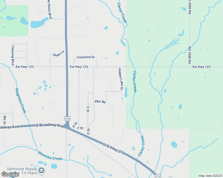 map of restaurants, bars, coffee shops, grocery stores, and more near 2207 Concord Street in Seminole