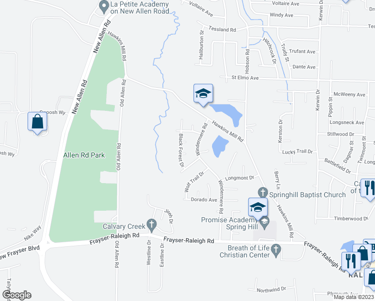 map of restaurants, bars, coffee shops, grocery stores, and more near 3588 Black Bay Cove in Memphis