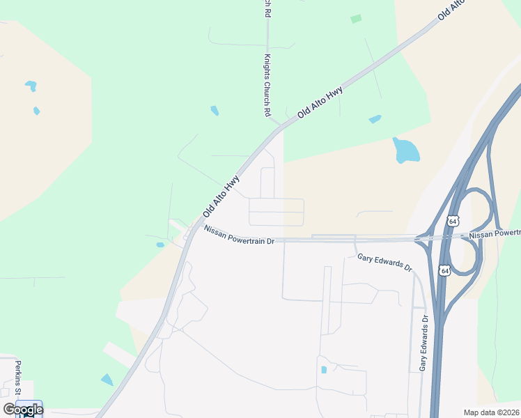 map of restaurants, bars, coffee shops, grocery stores, and more near 2743 Old Alto Highway in Decherd