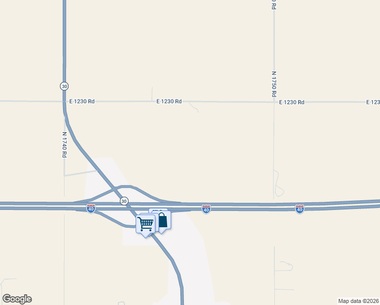 map of restaurants, bars, coffee shops, grocery stores, and more near in Erick