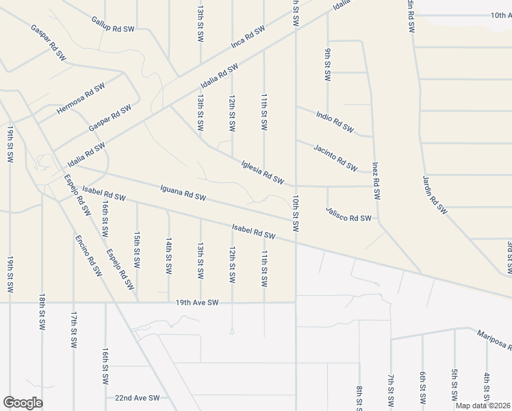 map of restaurants, bars, coffee shops, grocery stores, and more near 1109 Iguana Road Southwest in Rio Rancho