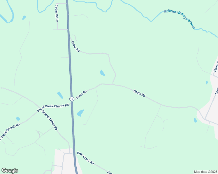 map of restaurants, bars, coffee shops, grocery stores, and more near 138 Davis Road in Shelby