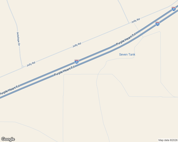 map of restaurants, bars, coffee shops, grocery stores, and more near Purple Heart Trail in Seligman