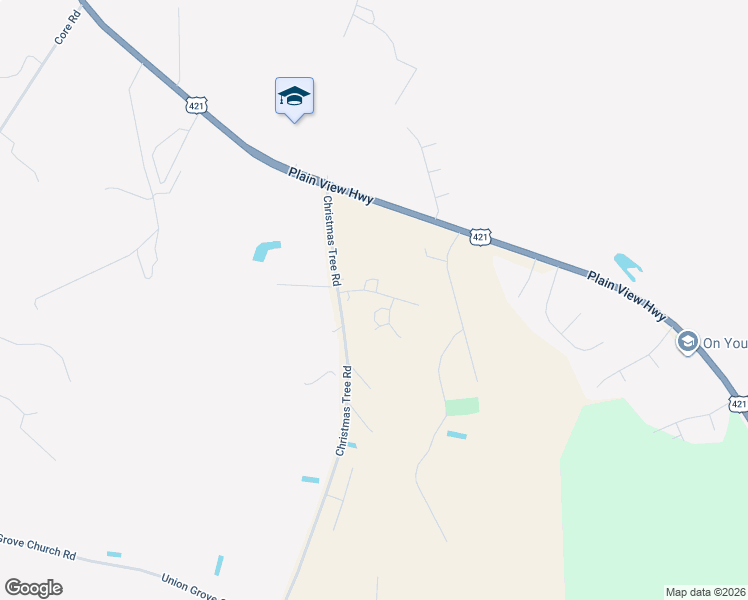 map of restaurants, bars, coffee shops, grocery stores, and more near 96 Stone Place Road in Dunn