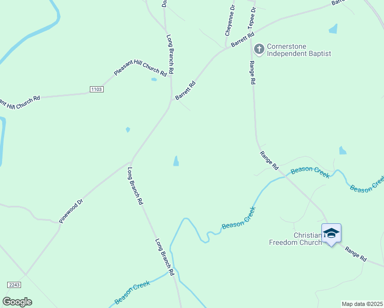 map of restaurants, bars, coffee shops, grocery stores, and more near 130 Mann Court in Kings Mountain
