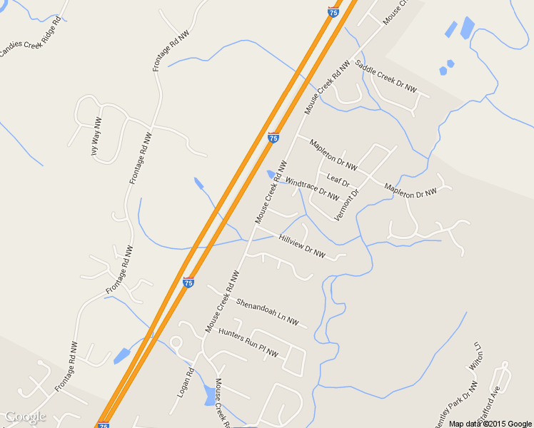 map of restaurants, bars, coffee shops, grocery stores, and more near 106 Carrie Drive in Cleveland