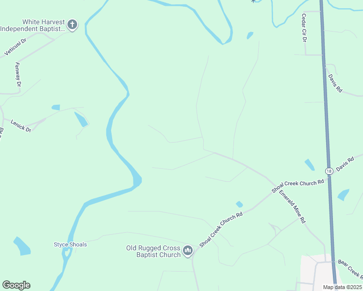 map of restaurants, bars, coffee shops, grocery stores, and more near 111 Emerald Valley Drive in Shelby
