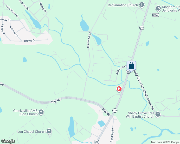 map of restaurants, bars, coffee shops, grocery stores, and more near 11 Bedford Road in Spring Lake