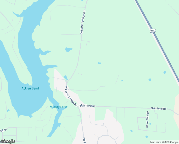 map of restaurants, bars, coffee shops, grocery stores, and more near 2264 Old Estill Springs Road in Winchester