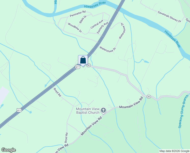 map of restaurants, bars, coffee shops, grocery stores, and more near 123-159 Roy Campbell Lane in Benton