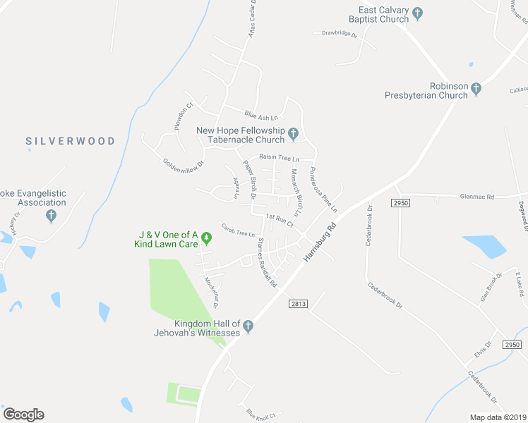 map of restaurants, bars, coffee shops, grocery stores, and more near in Charlotte