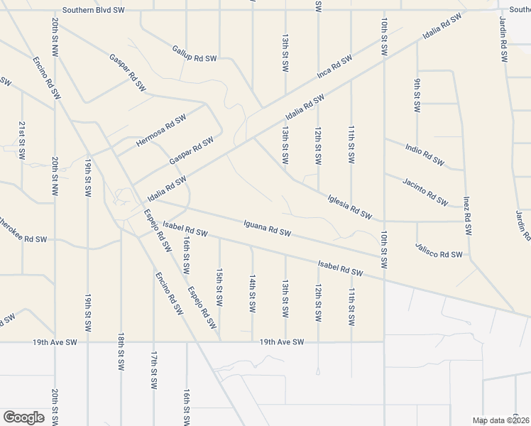 map of restaurants, bars, coffee shops, grocery stores, and more near 1421 Ignacio Road Southwest in Rio Rancho