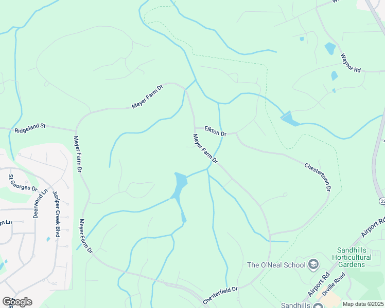 map of restaurants, bars, coffee shops, grocery stores, and more near 15 Cherry Hill in Pinehurst