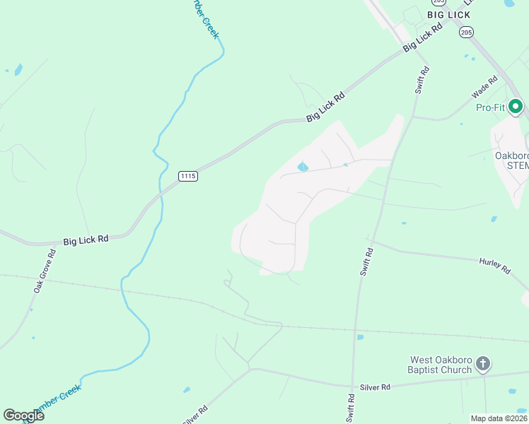 map of restaurants, bars, coffee shops, grocery stores, and more near 853 Old Farm Rd in Oakboro