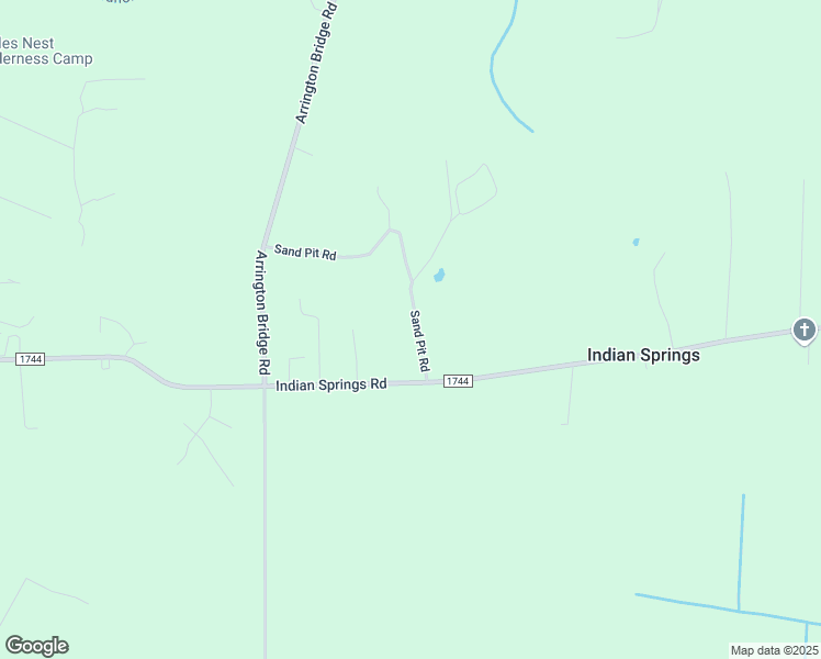 map of restaurants, bars, coffee shops, grocery stores, and more near 233-322 Sand Pit Road in Seven Springs