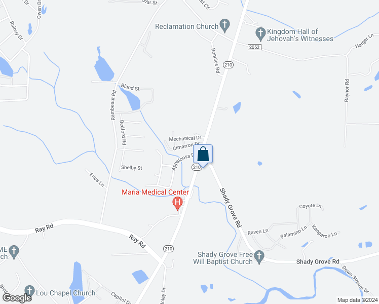map of restaurants, bars, coffee shops, grocery stores, and more near 58 Appaloosa Drive in Spring Lake