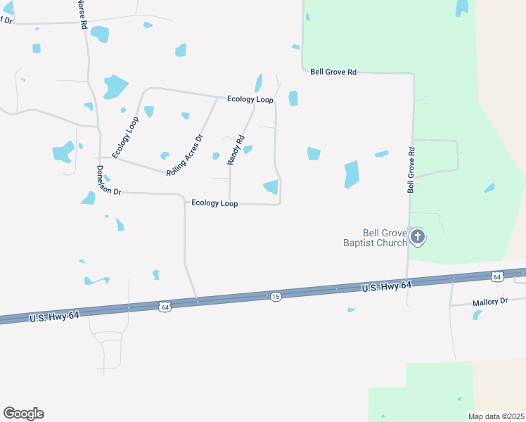 map of restaurants, bars, coffee shops, grocery stores, and more near 270 Ecology Loop in Fayette County