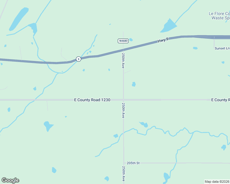 map of restaurants, bars, coffee shops, grocery stores, and more near 25110 Prairie Bell Road in Bokoshe