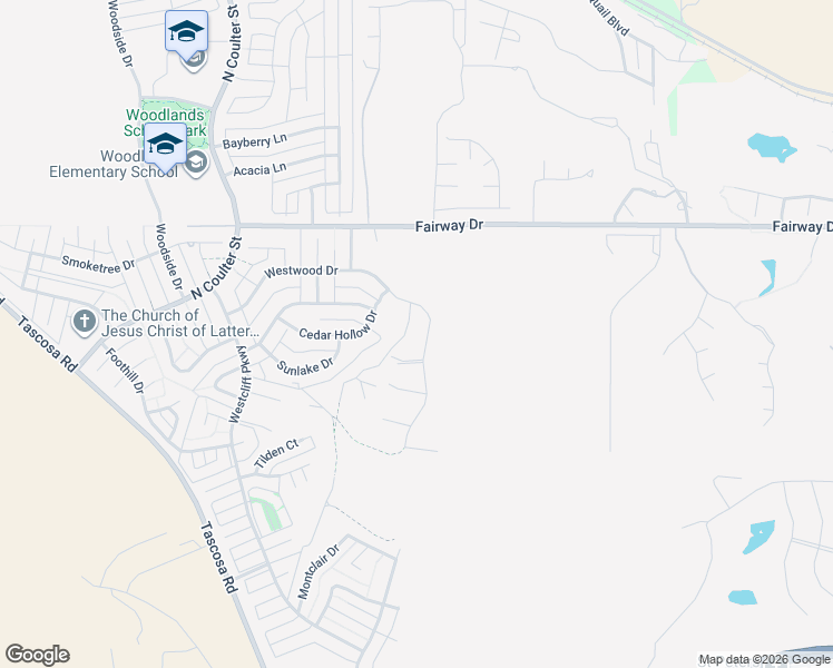 map of restaurants, bars, coffee shops, grocery stores, and more near 1905 Westwood Dr in Amarillo