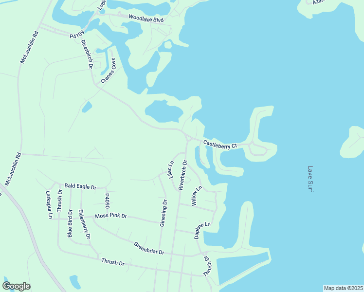 map of restaurants, bars, coffee shops, grocery stores, and more near 584 Riverbirch Drive in Vass