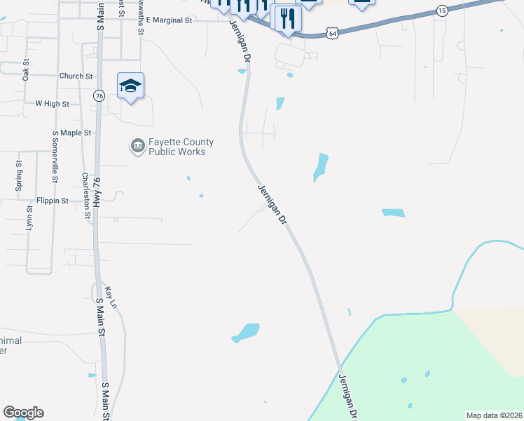 map of restaurants, bars, coffee shops, grocery stores, and more near 700 Jernigan Drive in Somerville