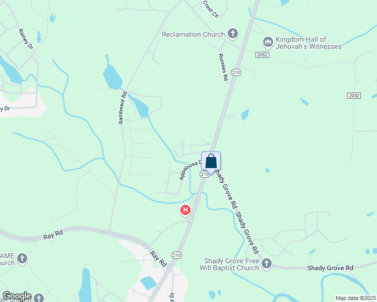 map of restaurants, bars, coffee shops, grocery stores, and more near 79 Cimarron Drive in Spring Lake
