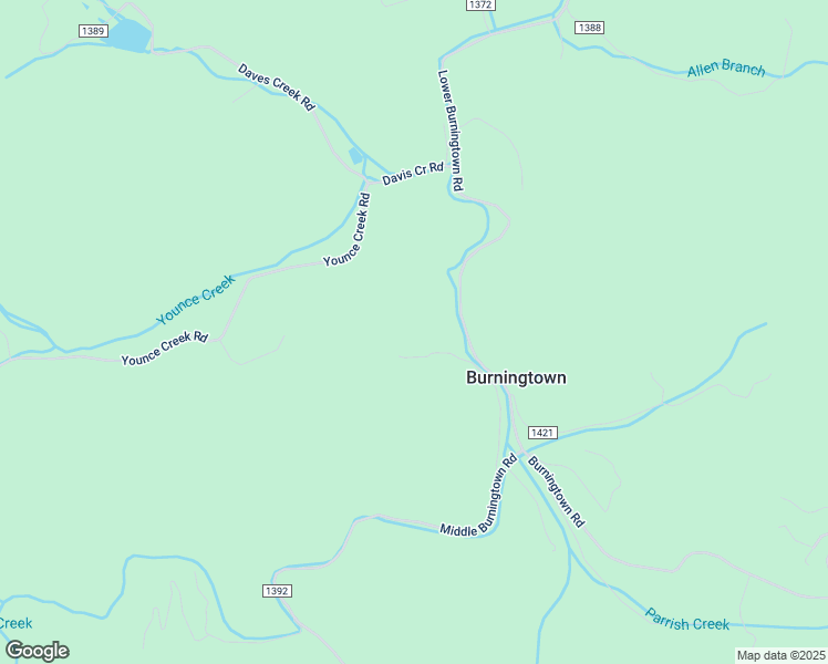 map of restaurants, bars, coffee shops, grocery stores, and more near 337 Burningtown Baptist Church Road in Franklin