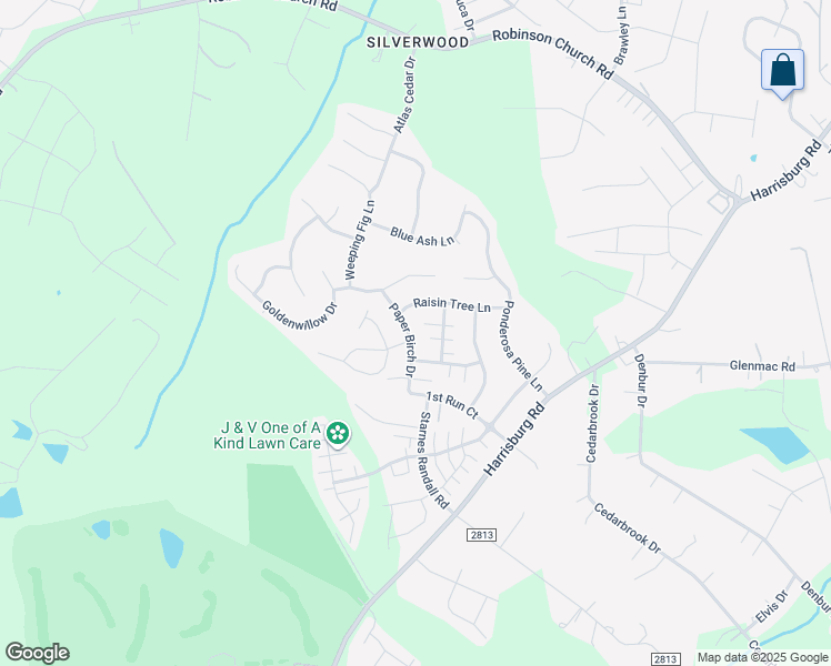 map of restaurants, bars, coffee shops, grocery stores, and more near in Charlotte