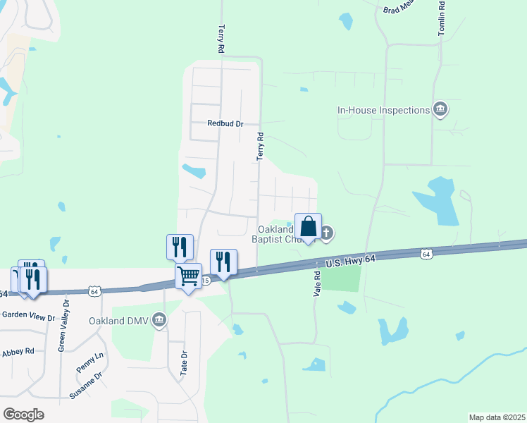 map of restaurants, bars, coffee shops, grocery stores, and more near 190 Terry Road in Somerville