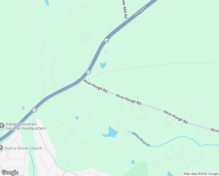 map of restaurants, bars, coffee shops, grocery stores, and more near 1220 Alvin Hough Road in Midland