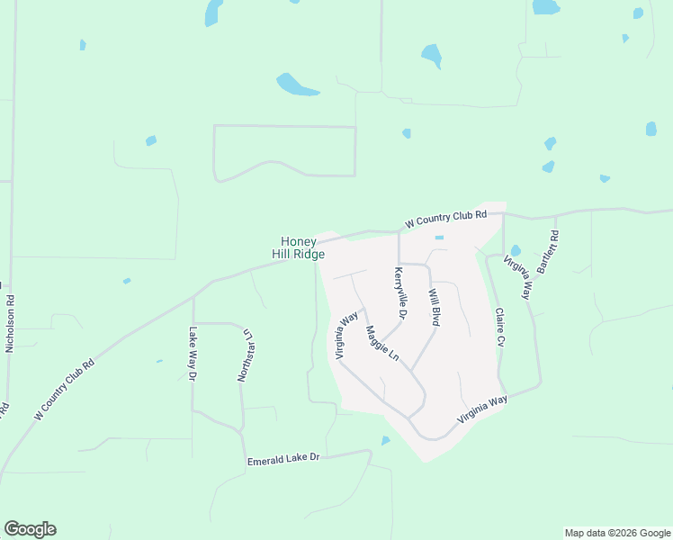 map of restaurants, bars, coffee shops, grocery stores, and more near 110 Grayson Cove in Searcy