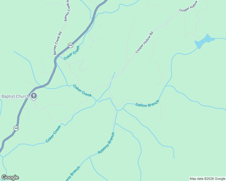 map of restaurants, bars, coffee shops, grocery stores, and more near 310 Cooper Hollow Road in Tellico Plains