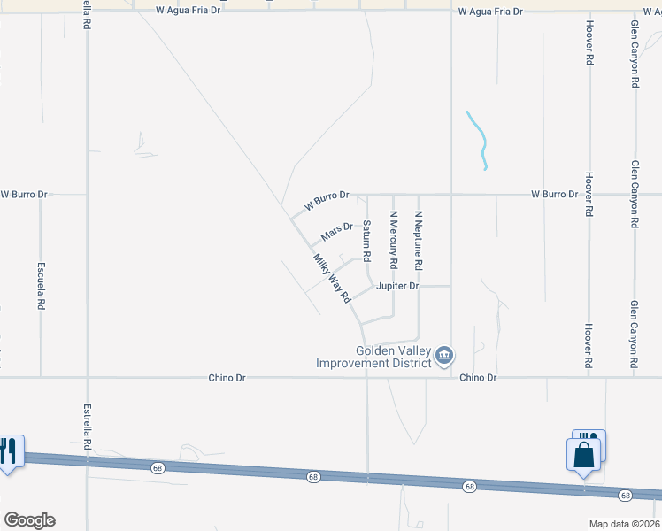 map of restaurants, bars, coffee shops, grocery stores, and more near 7157 Nova Drive in Golden Valley