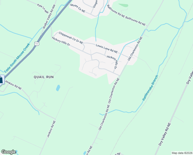 map of restaurants, bars, coffee shops, grocery stores, and more near 151 Rolling Wood Trail Northeast in Cleveland