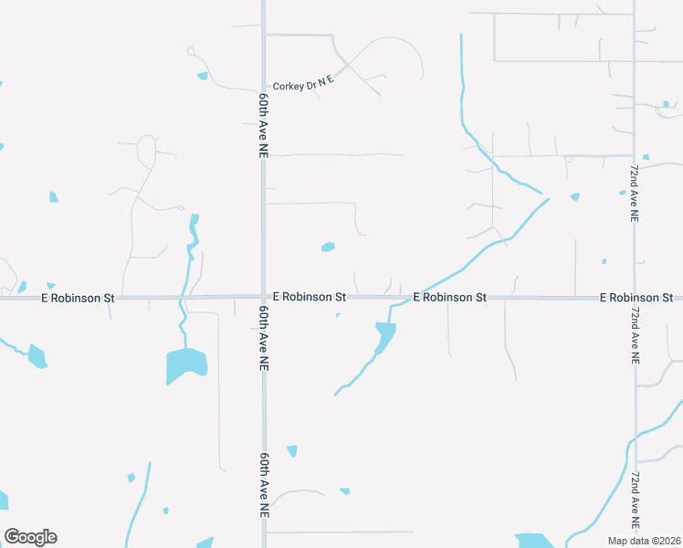 map of restaurants, bars, coffee shops, grocery stores, and more near 6105 East Robinson Street in Norman