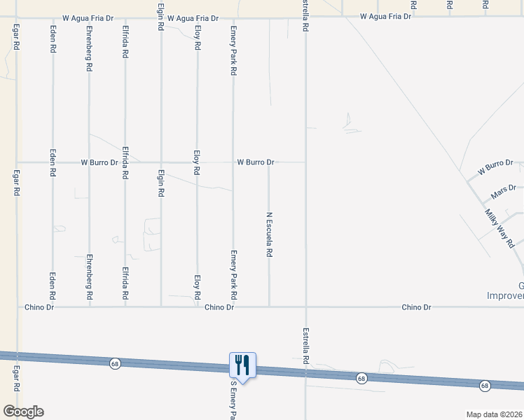 map of restaurants, bars, coffee shops, grocery stores, and more near 3660-3686 Emery Park Road in Golden Valley