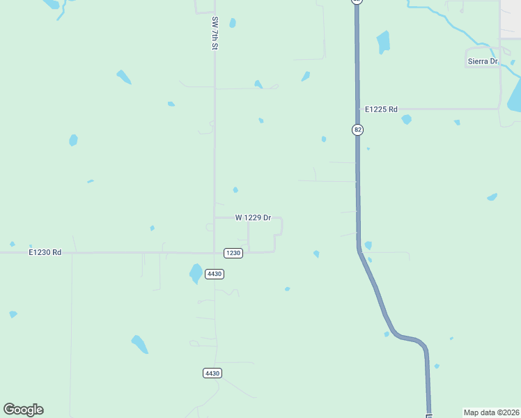 map of restaurants, bars, coffee shops, grocery stores, and more near West 1229 Drive in Stigler