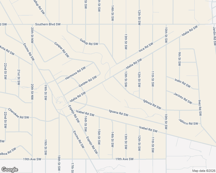 map of restaurants, bars, coffee shops, grocery stores, and more near 1408 Ignacio Road Southwest in Rio Rancho