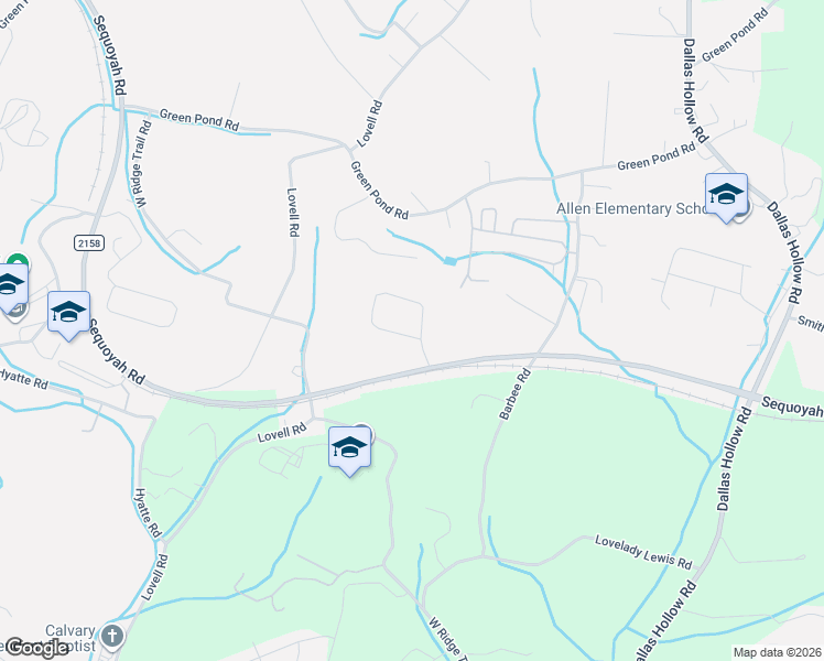 map of restaurants, bars, coffee shops, grocery stores, and more near 10281 Daffodil Circle in Soddy-Daisy