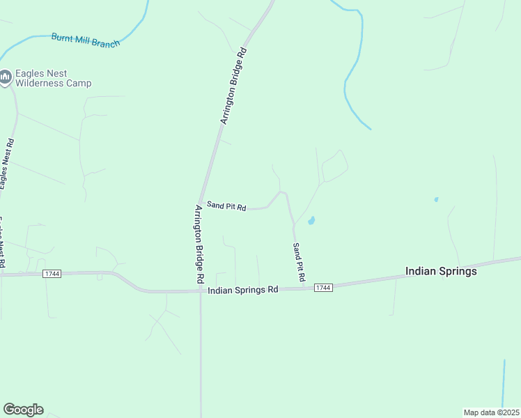 map of restaurants, bars, coffee shops, grocery stores, and more near Sand Pit Road in Wayne County