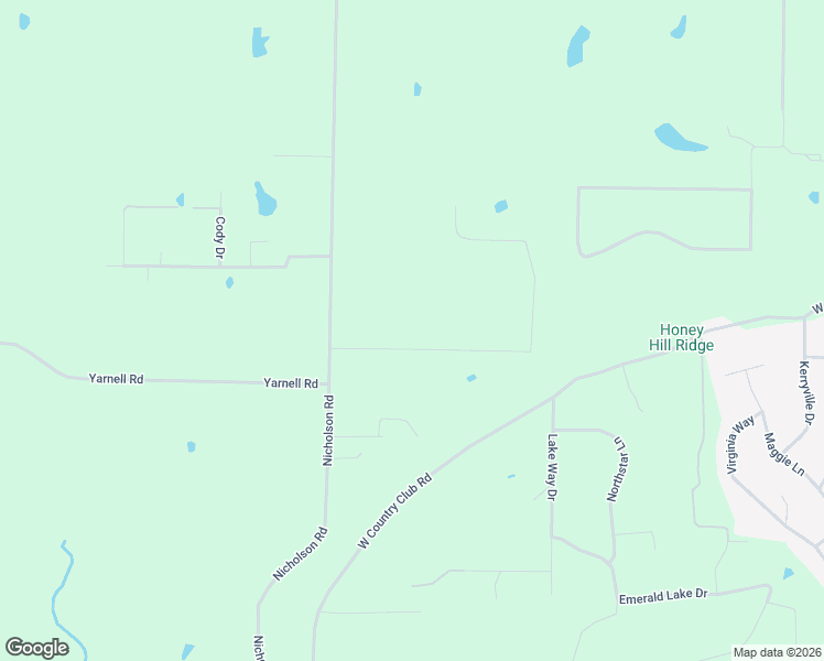 map of restaurants, bars, coffee shops, grocery stores, and more near 123 Cindy Lane in Searcy