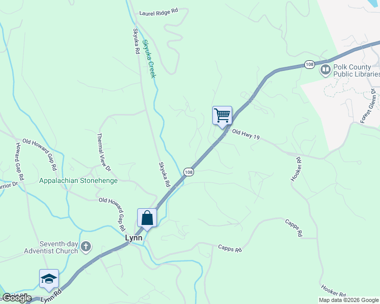 map of restaurants, bars, coffee shops, grocery stores, and more near 91 Ford Ridge Lane in Columbus