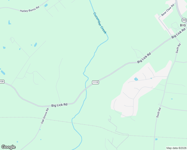 map of restaurants, bars, coffee shops, grocery stores, and more near 16281-16591 State Road 1115 in Oakboro