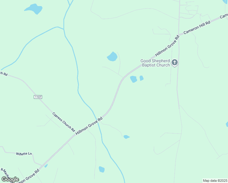 map of restaurants, bars, coffee shops, grocery stores, and more near 3676 Hillmon Grove Road in Cameron