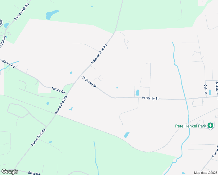 map of restaurants, bars, coffee shops, grocery stores, and more near 940 West Stanly Street in Stanfield