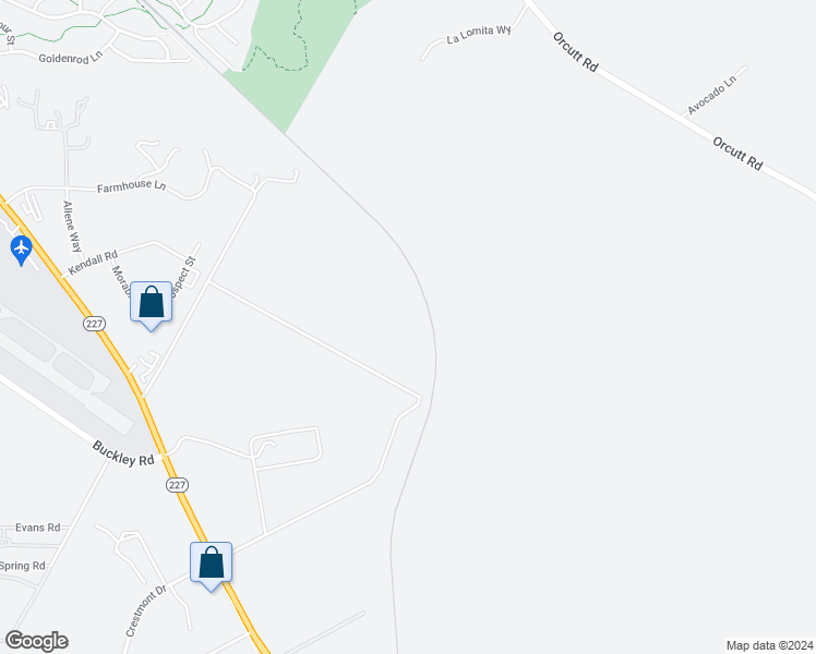 map of restaurants, bars, coffee shops, grocery stores, and more near 1267 Prospect Street in San Luis Obispo